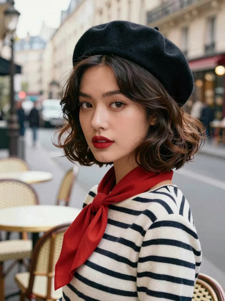 11. Wavy Hairstyles With French Bob Texture and Soft Movement