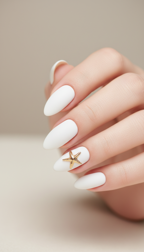 12. Striped Cabana Nails