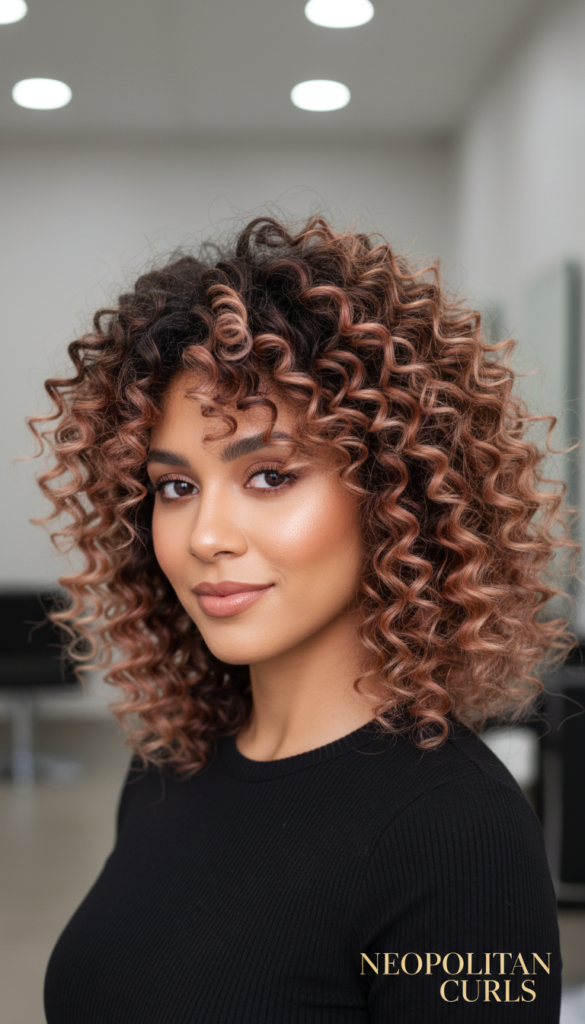 8. Short Bob Neopolotin Hair Color With Graphic Sections
