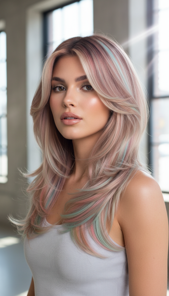 20. Rainbow Fusion Neopolotin Hair Color With Expanded Pastel Shades