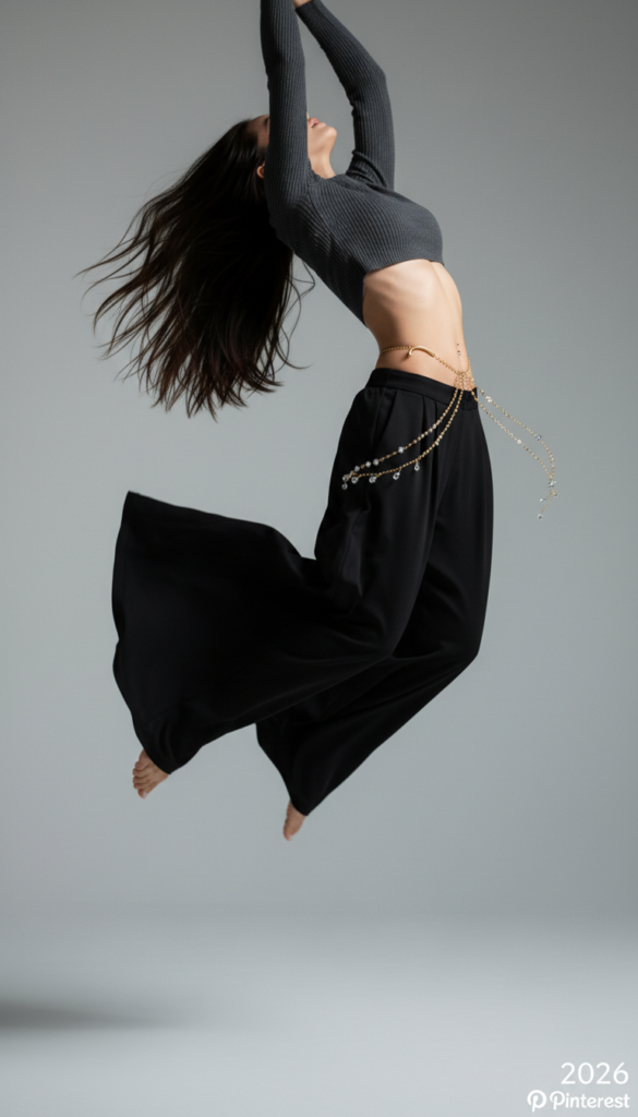 2. Dangle Belly Ring With Movement