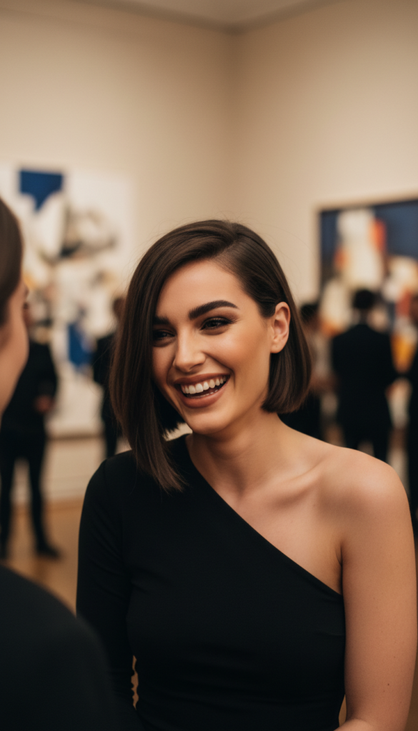 13. The Asymmetric Bob With One Side Longer
