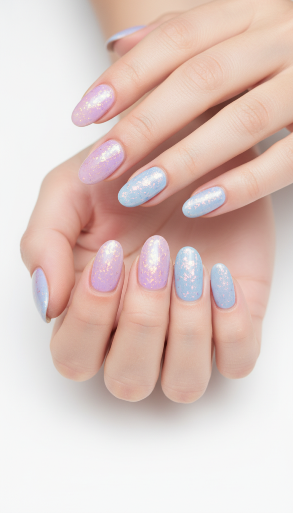 14. Milky White With 3D Pearl Clusters