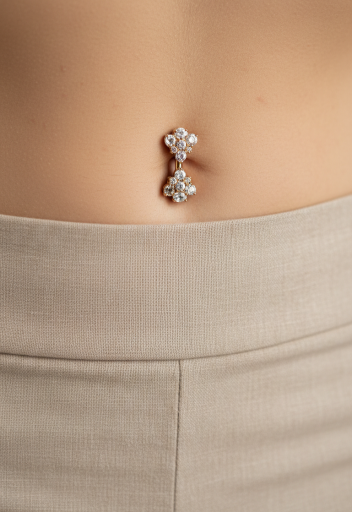 9. Statement Gemstone Cluster