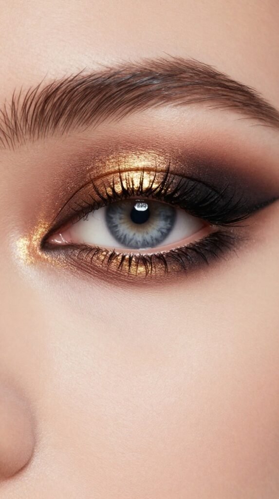 10. High-Shine Foil Metallic Lid