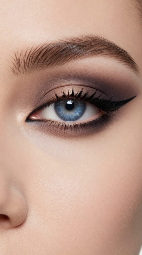 11. Cool Taupe Sculpted Crease