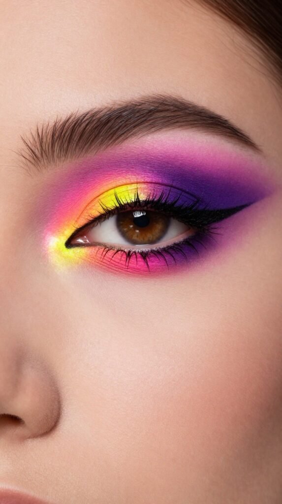 14. Warm Sunset Gradient Eye