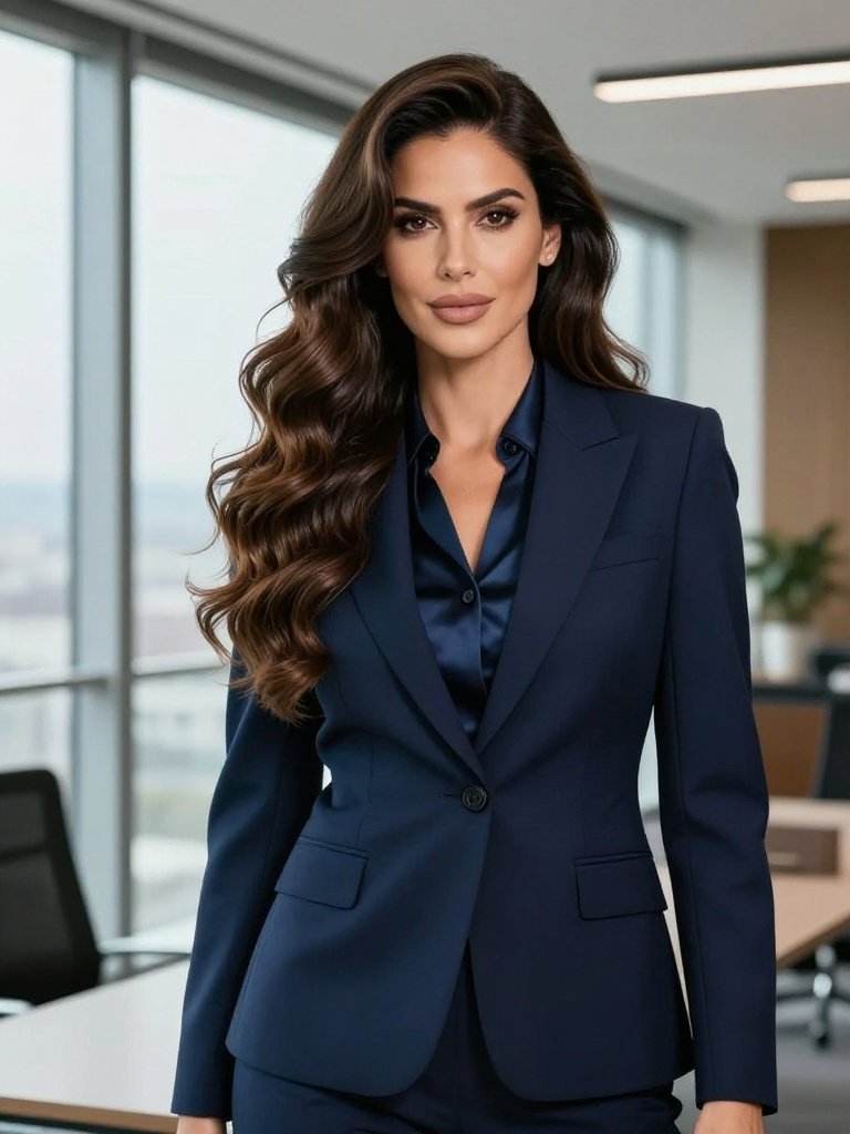 10. Wavy Hairstyles Ideas With Deep Side Part Volume