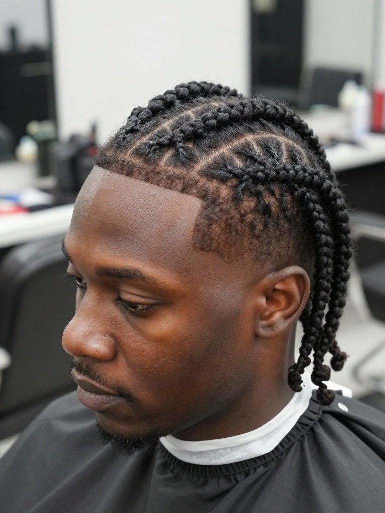 Cornrow Hairstyles For Men: 19 Stunning Trending Ideas 13 Feed-In Cornrow Hairstyles For Men