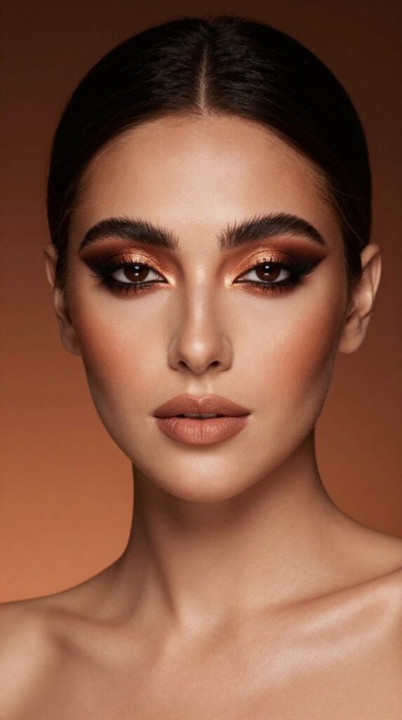 18. Copper Halo-Eye Glam