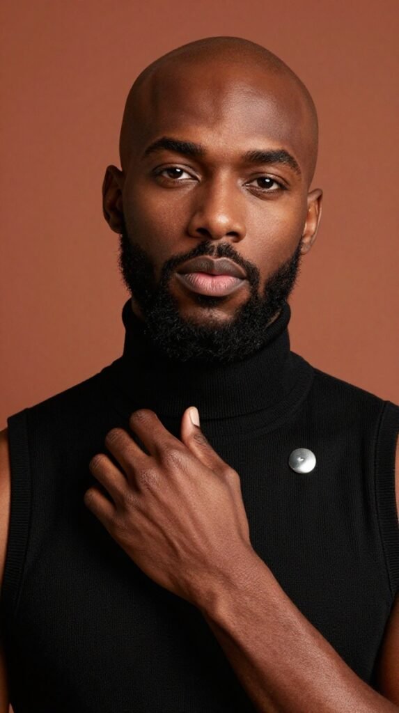 1. Collarbone Dermal Piercing Men Love for a Subtle Statement