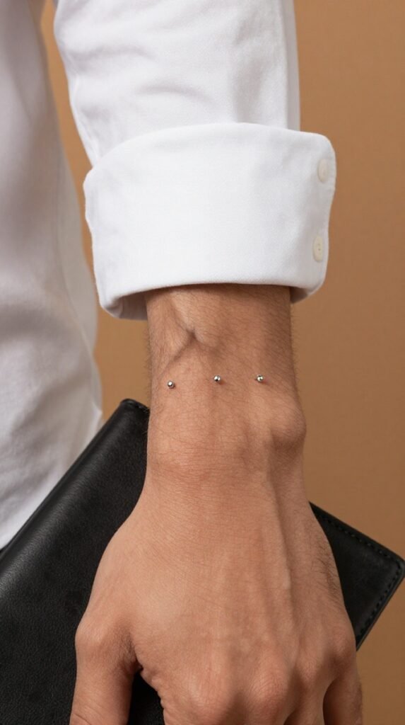5. Wrist Dermal Line for a Minimalist Look