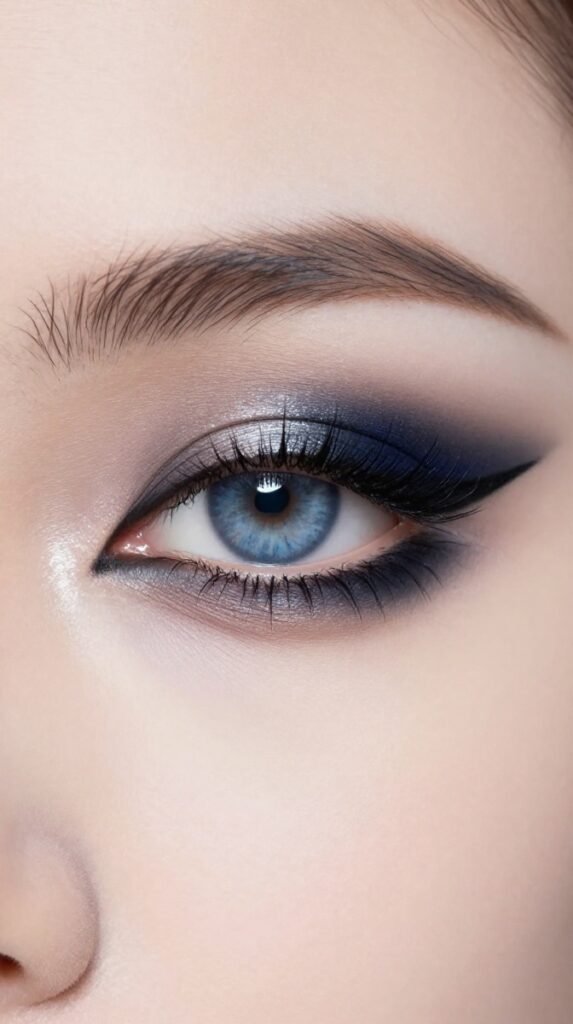 7. Reverse Cat Eye Underliner