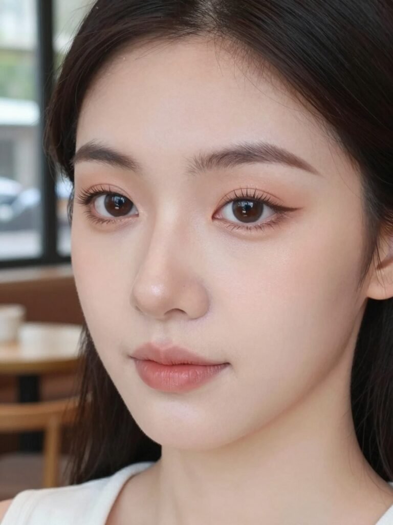 Puppy-Eye Aegyosal Makeup With Downturned Liner