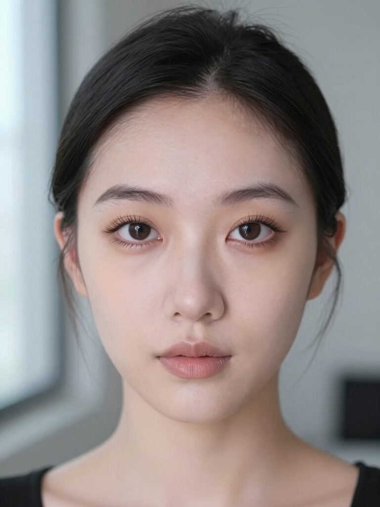 Monolid Aegyosal Makeup With Horizontal Brightness