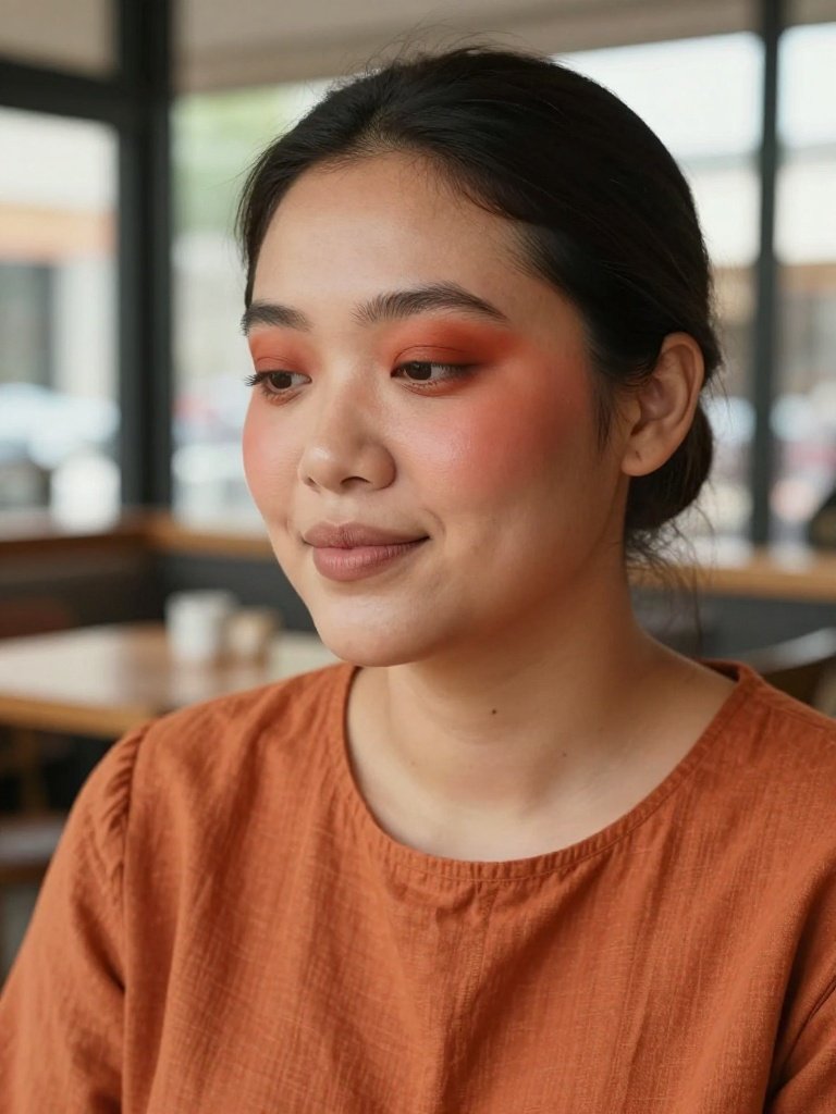 17 Stunning Douyin Makeup Ideas Taking Over Pinterest 4 Douyin Makeup Blushed Eyelid Technique Blending Shadow Into Cheeks
