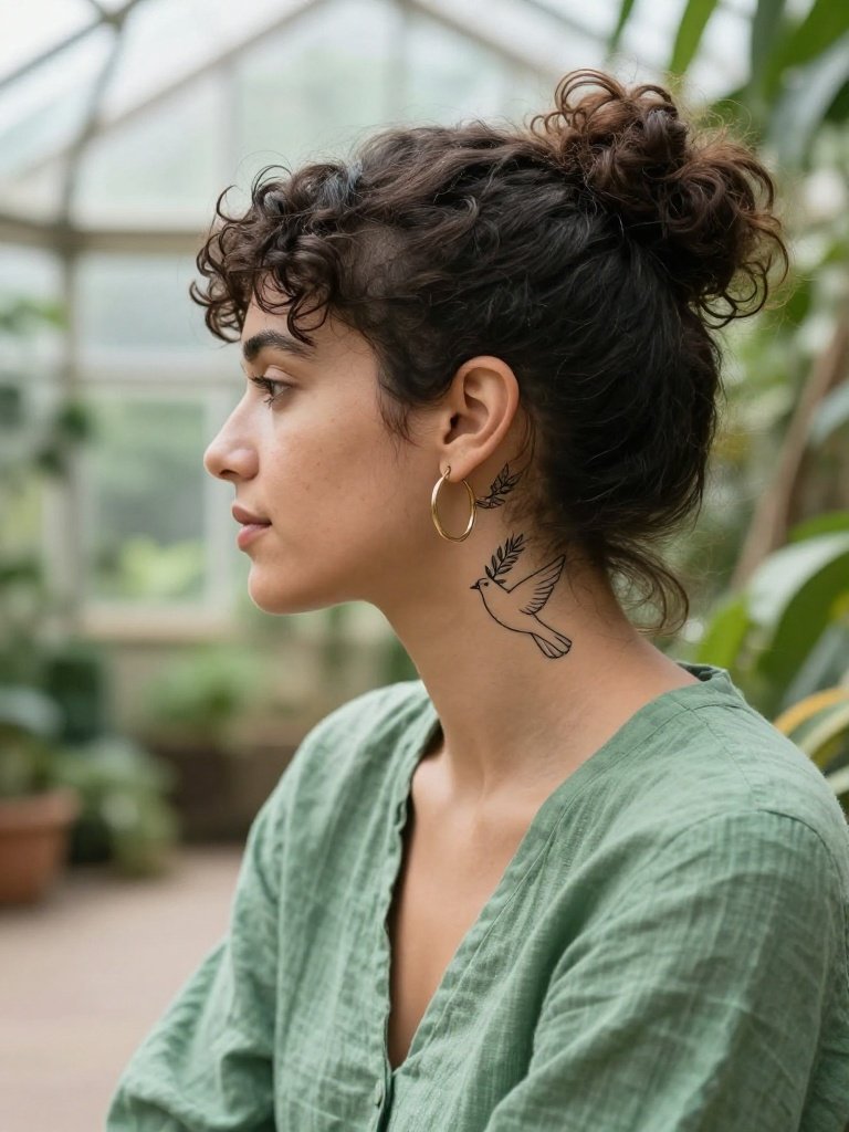 14 Stunning Feminine Christian Tattoo Ideas Trending Now 4 Small Feminine Christian Tattoo Dove With An Olive Branch