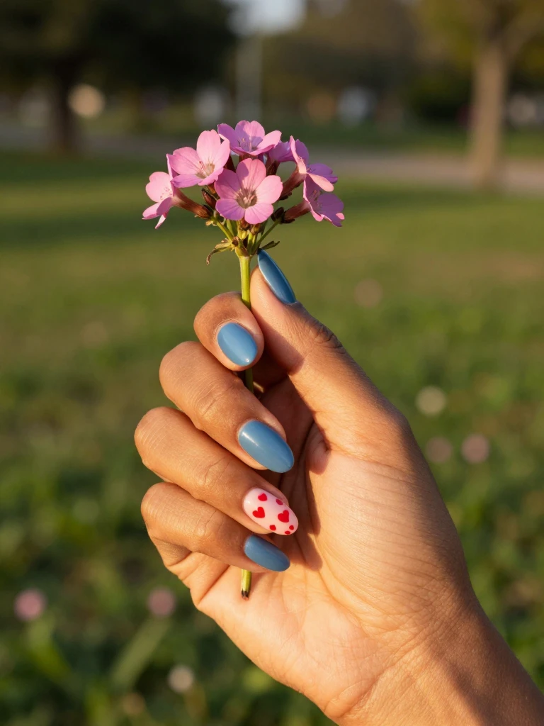 17 Stunning Stitch Nails Ideas You'll Actually Wear 12 Heart-Accented Stitch Nails Character Design