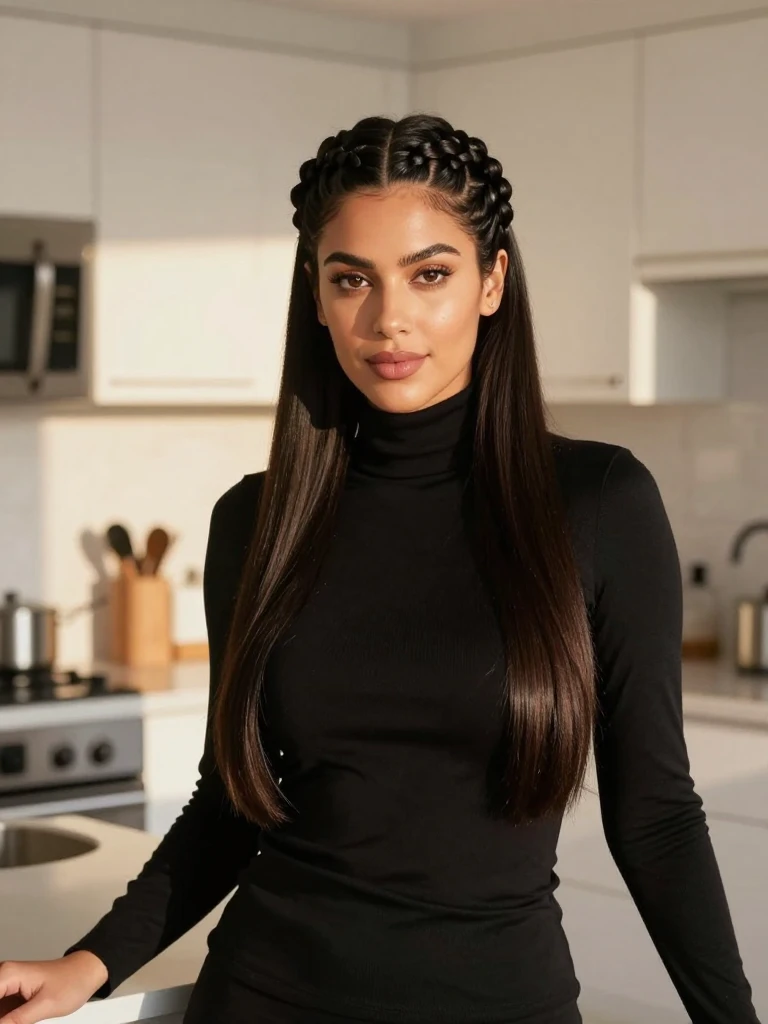 Headband Hairstyles : 16 Beautiful Looks That Actually Stay Put 2 Twisted Rope Headband on Long Hair