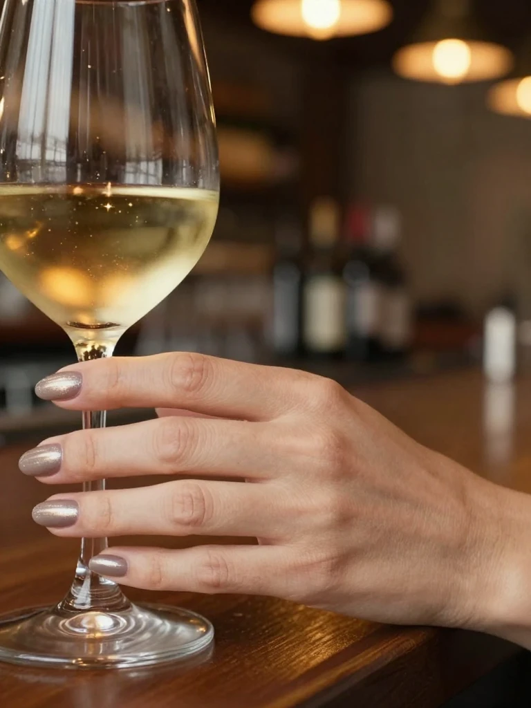 Neutral Cat Eye Brings Shift to Classy Nails