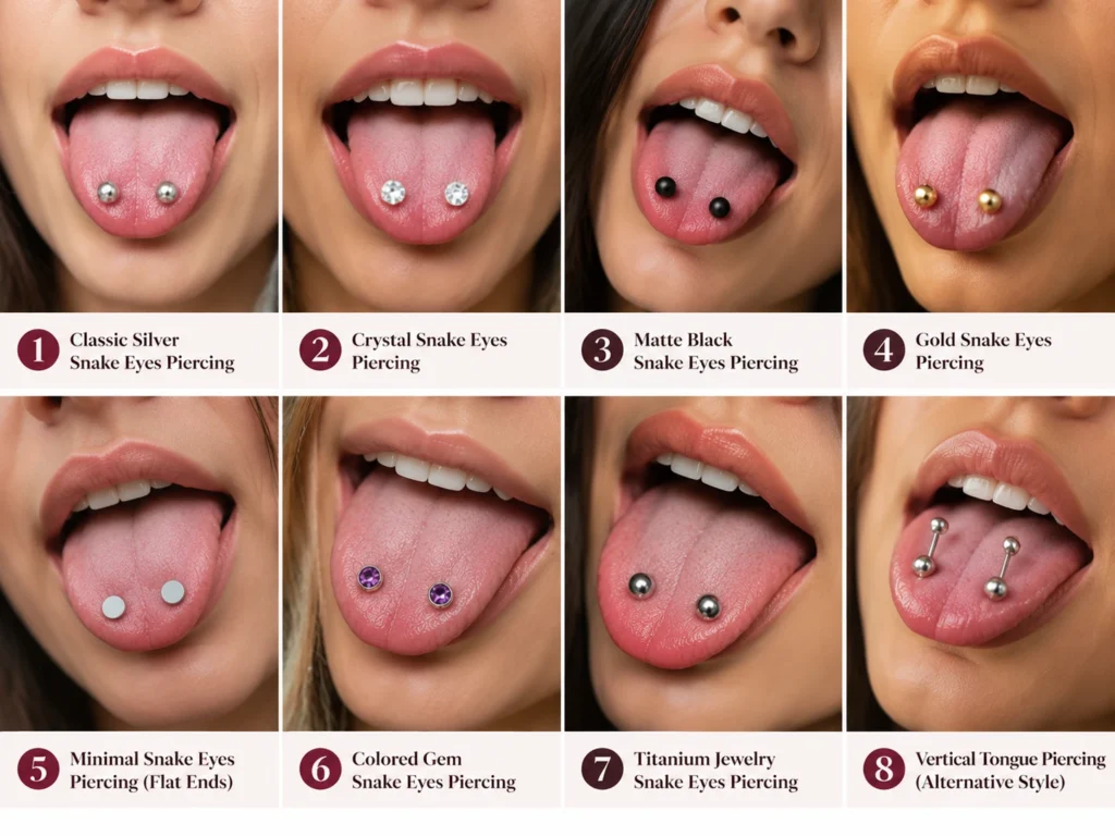 Snake Eyes Piercing