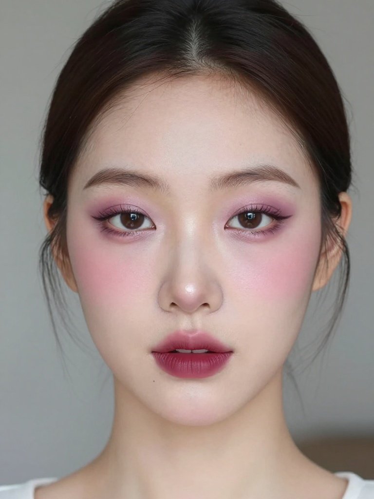 19 Stunning Korean Makeup Ideas That Are Trending in 2026 6 Cool Mauve Korean Makeup