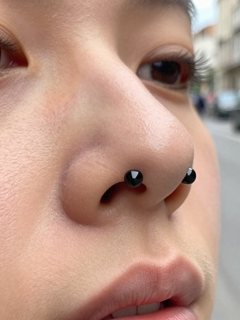 Geometric Triangle-End Septum Barbell