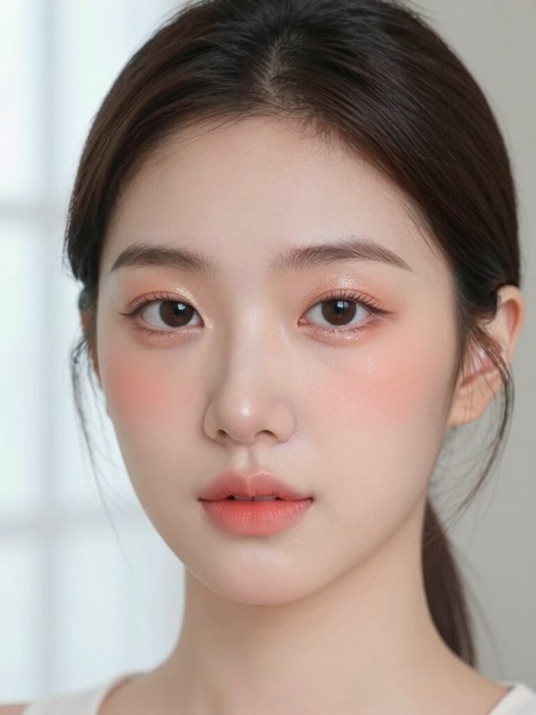 19 Stunning Korean Makeup Ideas That Are Trending in 2026 11 Inner-Corner Shimmer Korean Makeup