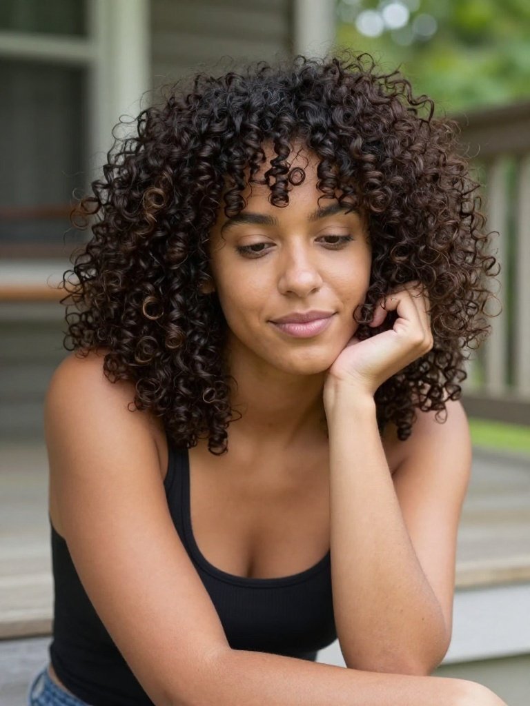 17 Dreamy Soft Shag Hairstyle Ideas That Are Trending Now 3 Soft Shaggy Curls With Loose, Undone Texture