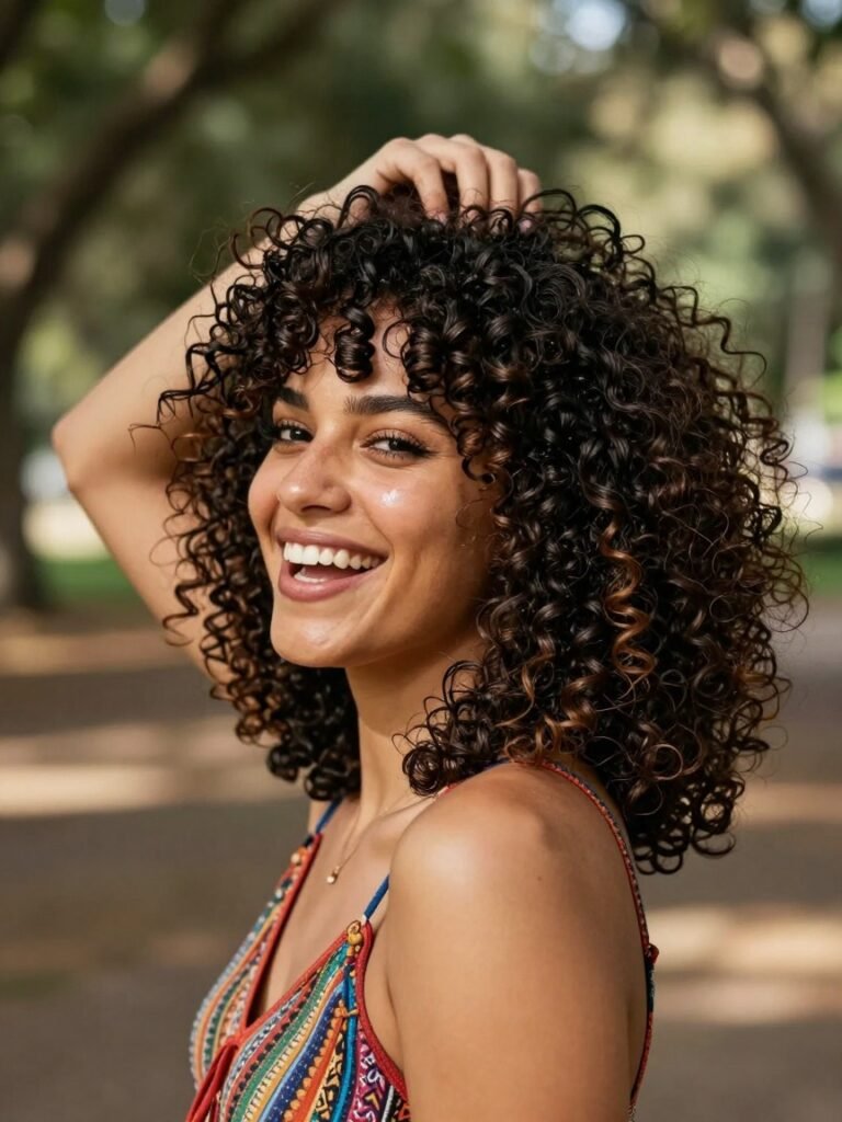 Spiky Hairstyles For Women With Curly Texture