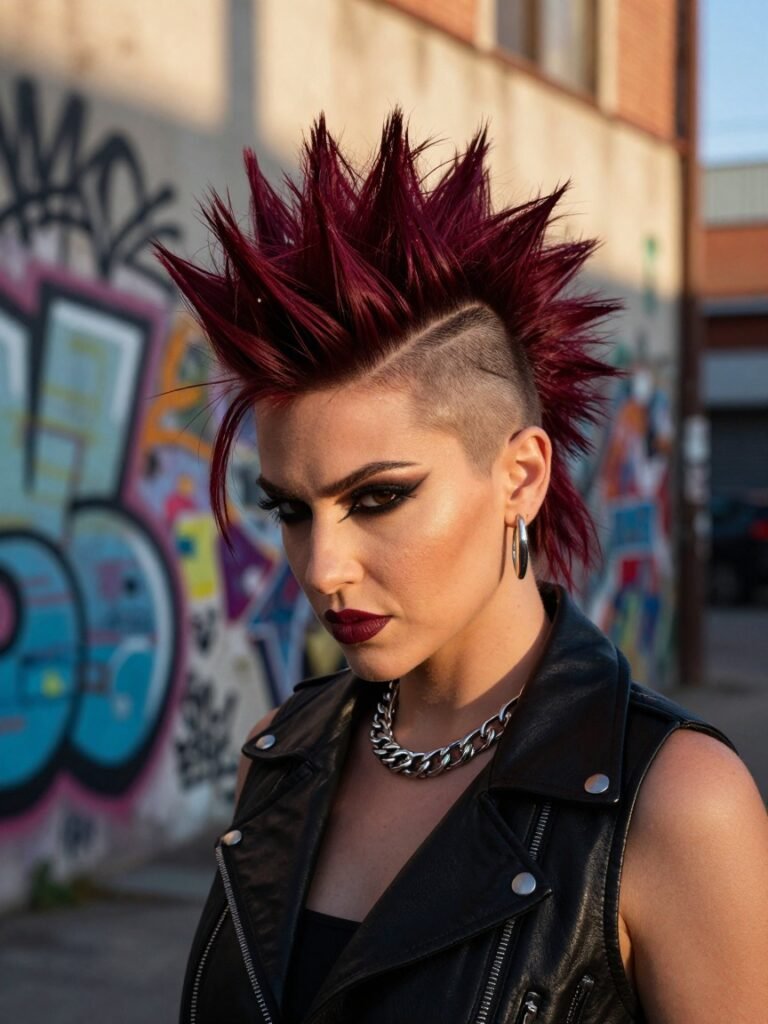 Spiky Mohawk-Inspired Crop
