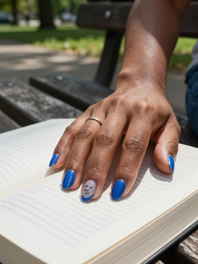 17 Stunning Stitch Nails Ideas You'll Actually Wear 9 Short Almond Stitch Nails for Everyday Wear