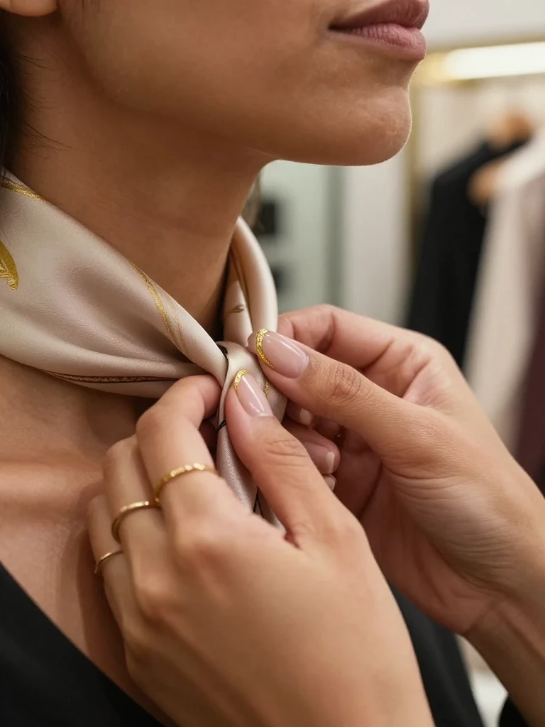 A Fine Gold Cuticle Line for Minimal Classy Nails