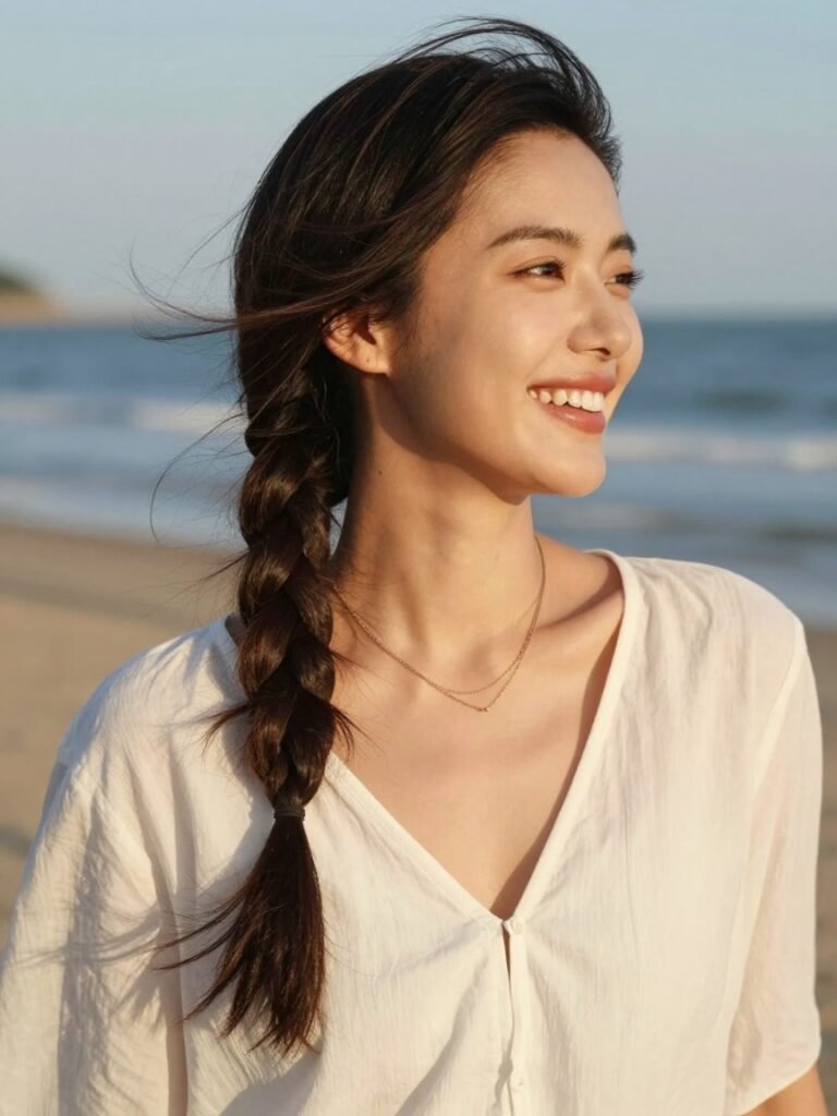  Braid Hairstyles Cute Side Fishtail for Long Hair