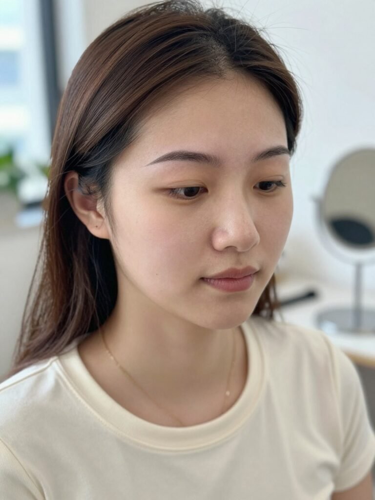 17 Stunning Douyin Makeup Ideas Taking Over Pinterest 1 Straight Douyin Brows With a Soft Ombré Fade