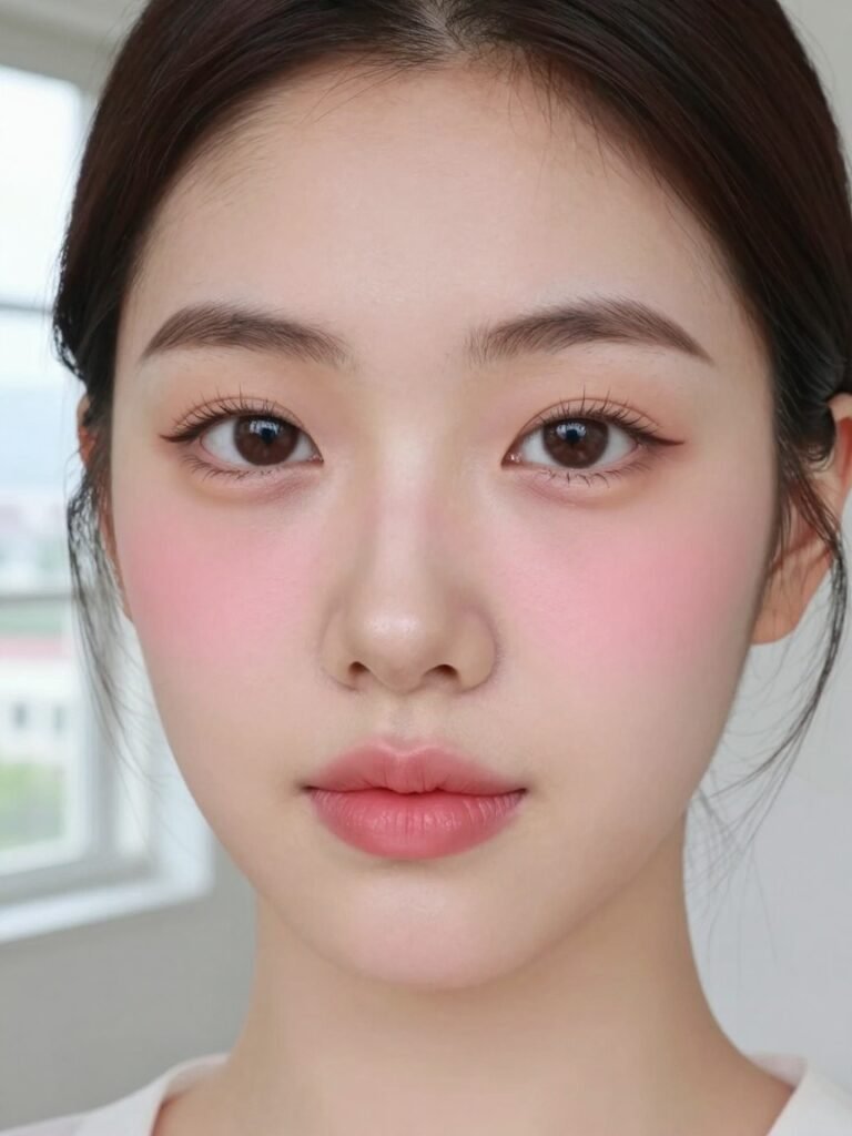19 Stunning Korean Makeup Ideas That Are Trending in 2026 2 Under-Eye Blush Korean Makeup