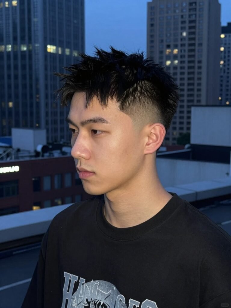 Textured French Crop With a High Fade