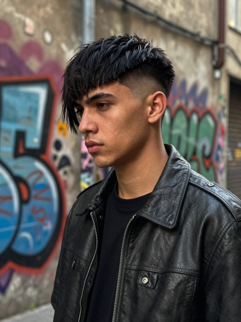 Textured French Crop With a Disconnected Undercut