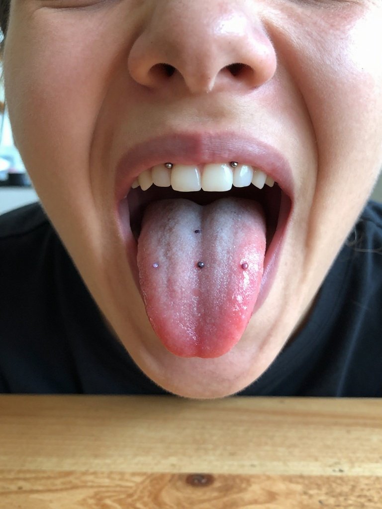 Frog Eyes Piercing and Snake Eyes Piercing Tongue Alternative