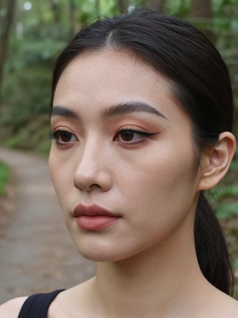 Soft Fox Eye Japanese Makeup
