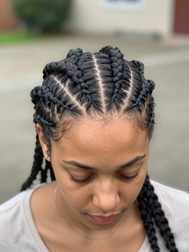 braid Hairstyles Cute With Stitch Cornrows