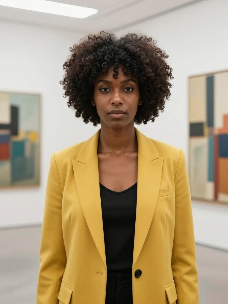  Trendy Afro Hairstyles With Curly Bangs