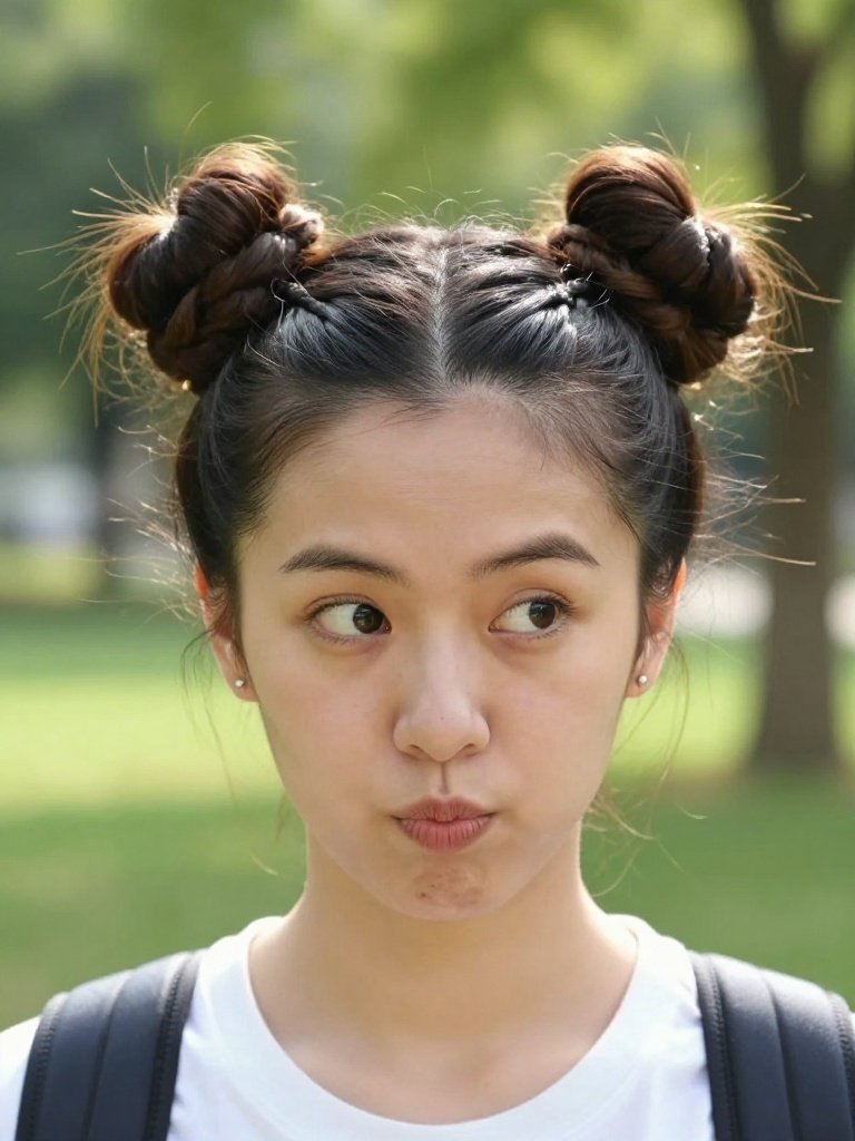 Braid Hairstyles Cute With Braided Space Buns