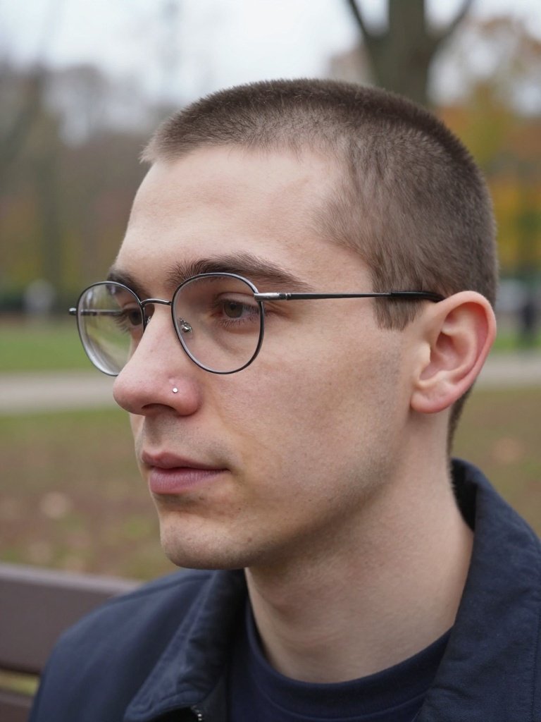 High Placement: A Bolder Men's Nostril Piercing