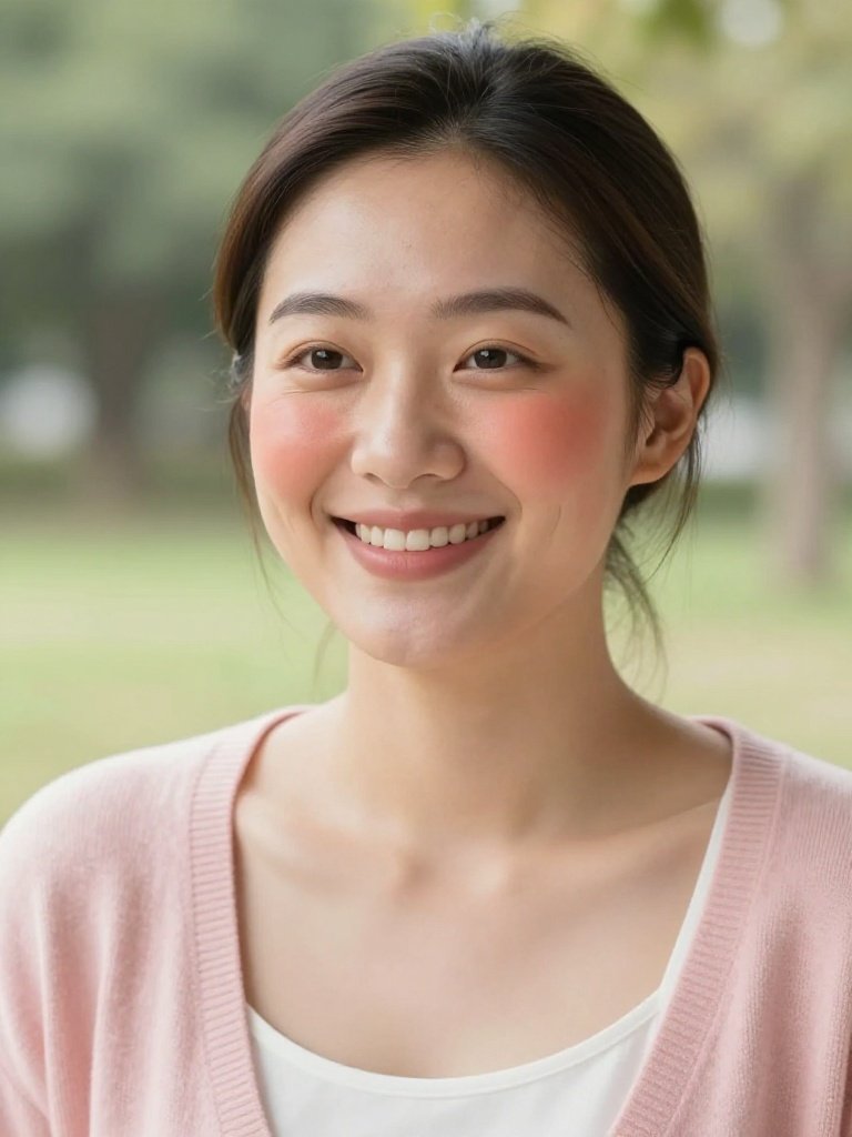 17 Stunning Douyin Makeup Ideas Taking Over Pinterest 14 Peachy Flush for Soft Douyin Makeup Cheeks