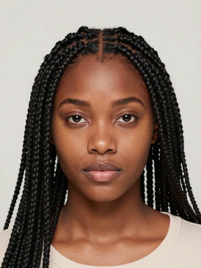 Thin Micro Fulani Braids