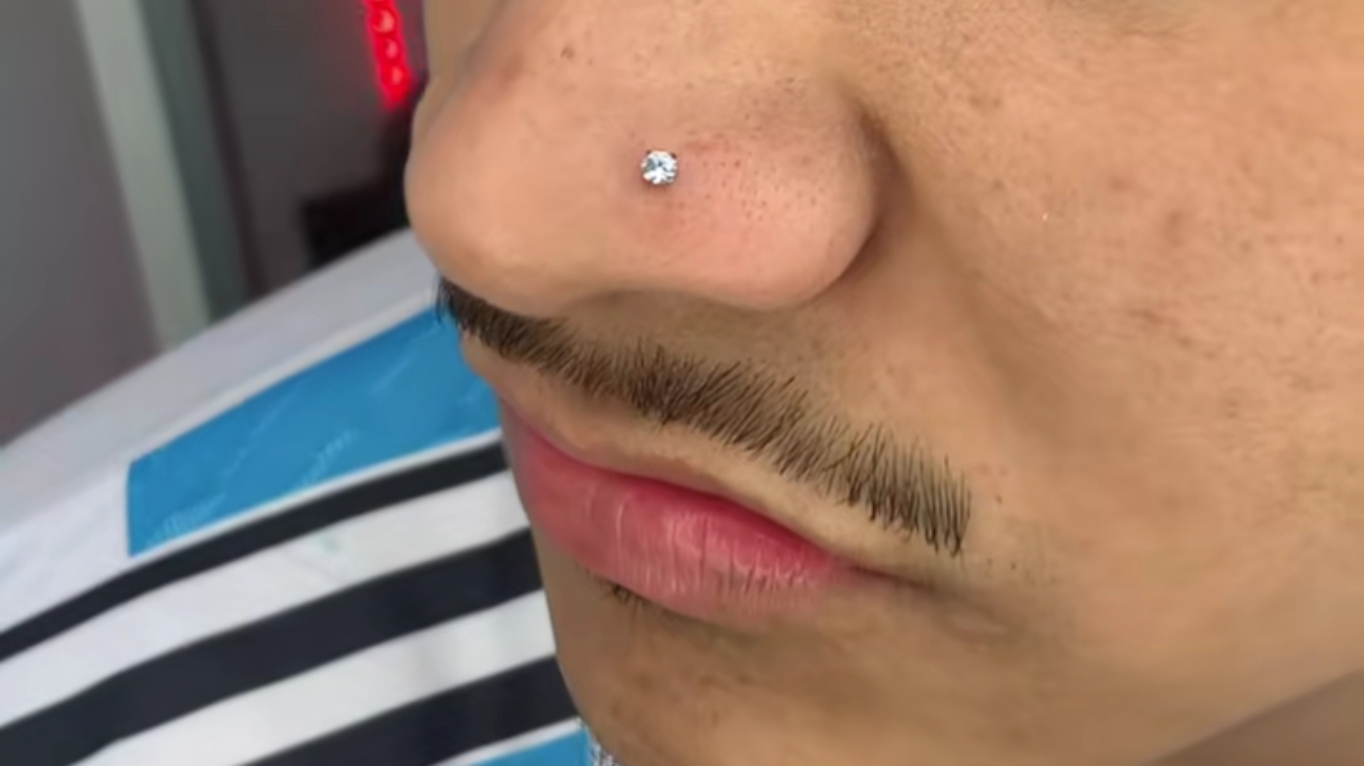 Men's Nostril Piercing Ideas