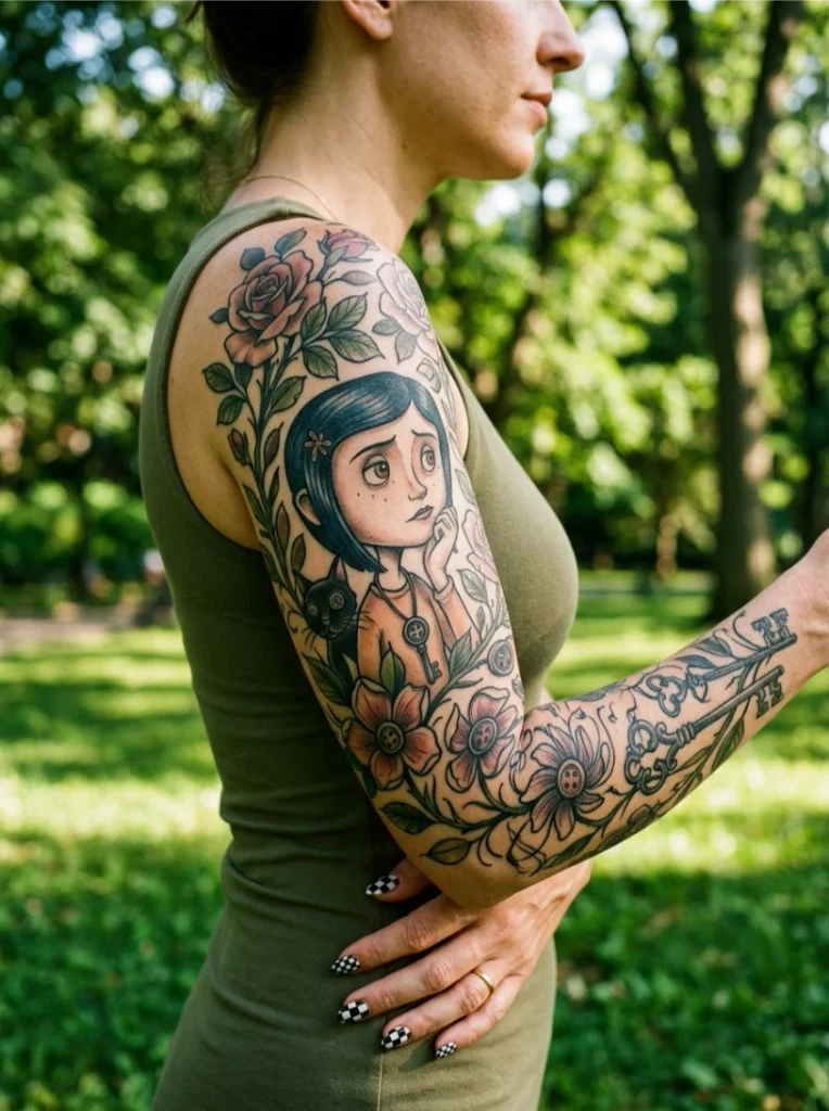 Coraline Tattoo