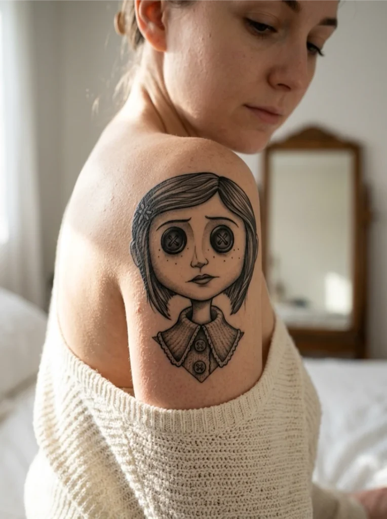Coraline Tattoo