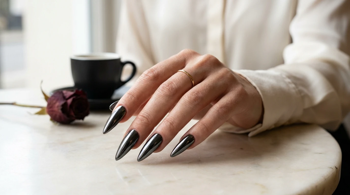 Edgy Halloween nails